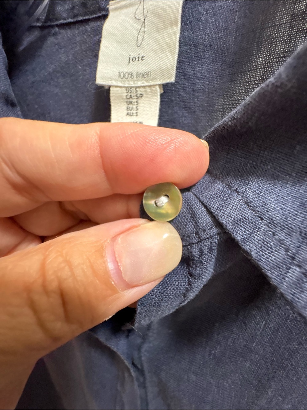 Joie The Perfect Linen Shirt - Picture 4 of 8